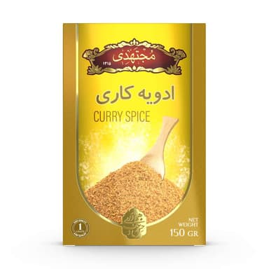 ادویه کاری 150 گرمی مجتهدی