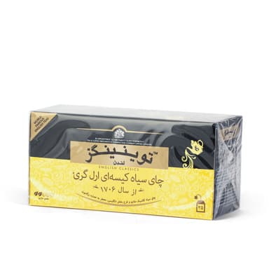 چای کیسه ای ارل گری 25 عددی توینینگز 2