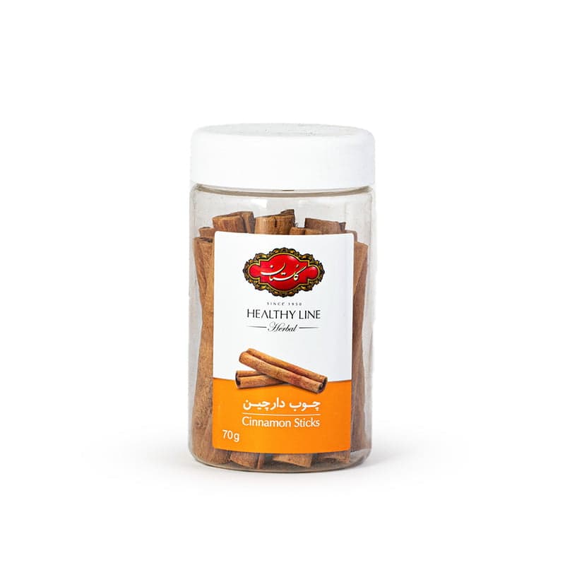 ظرف چوب دارچین 70 گرمی گلستان