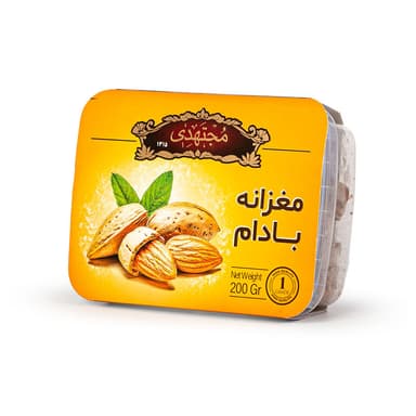 تصویر اصلی مغزانه بادام حبه مقوی مجتهدی