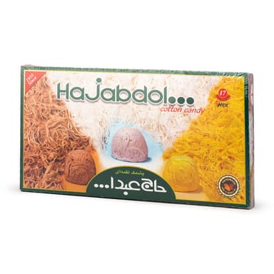 پشمک میکس حاج عبدالله، پشمک لقمه ای با 3 طعم مختلف