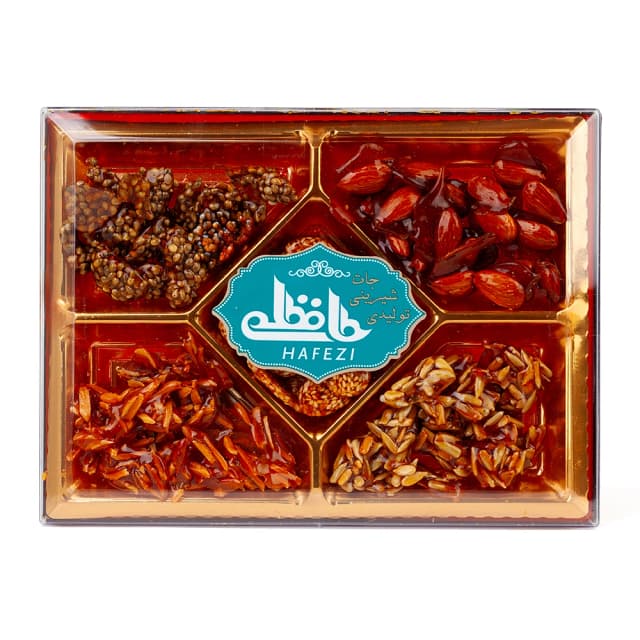 سوهان عسلی 5 مغز حافظی