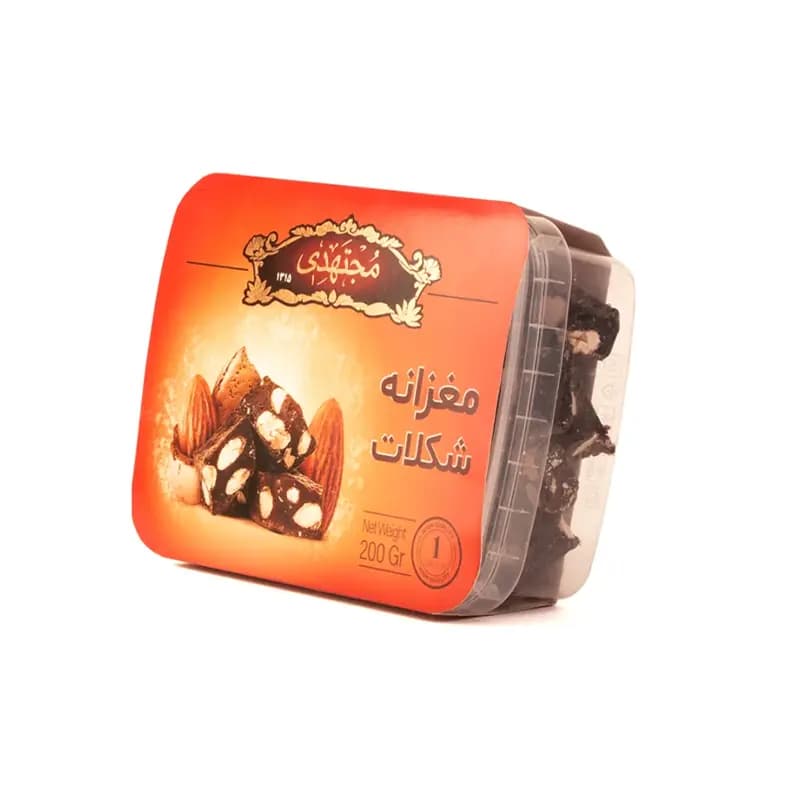 خرید مغزانه شکلاتی مجتهدی در ظرف دربدار