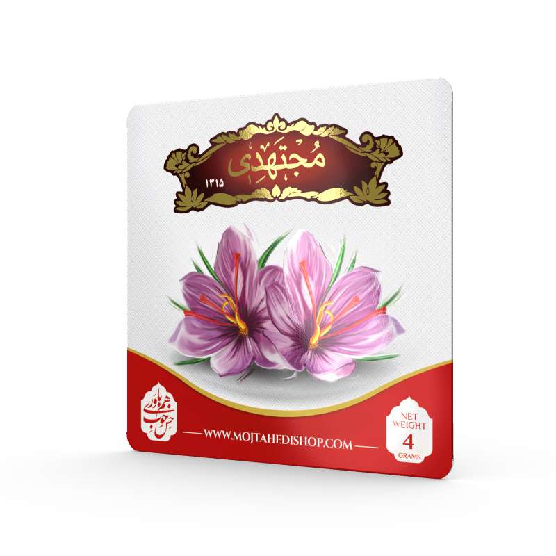 زعفران 4 گرمی پاکتی مجتهدی