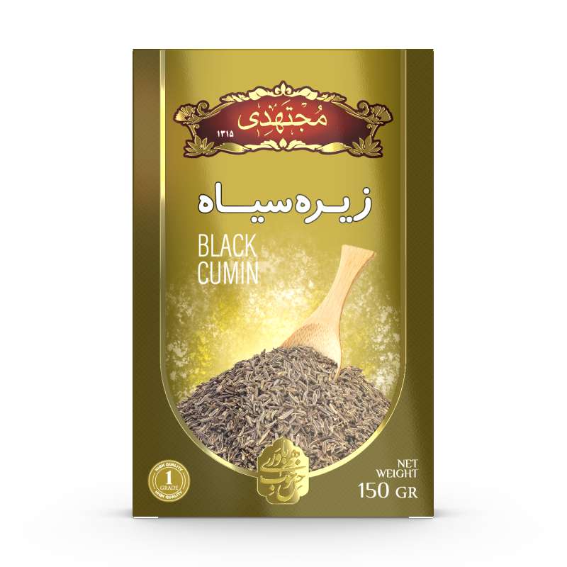 زیره سیاه 150 گرمی مجتهدی