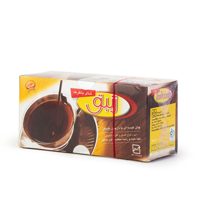 چای دارچین کیسه ای 20 عددی زنبق 2
