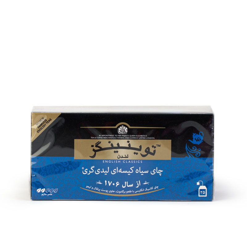 چای کیسه ای لیدی گری 25 عددی توینینگز 1