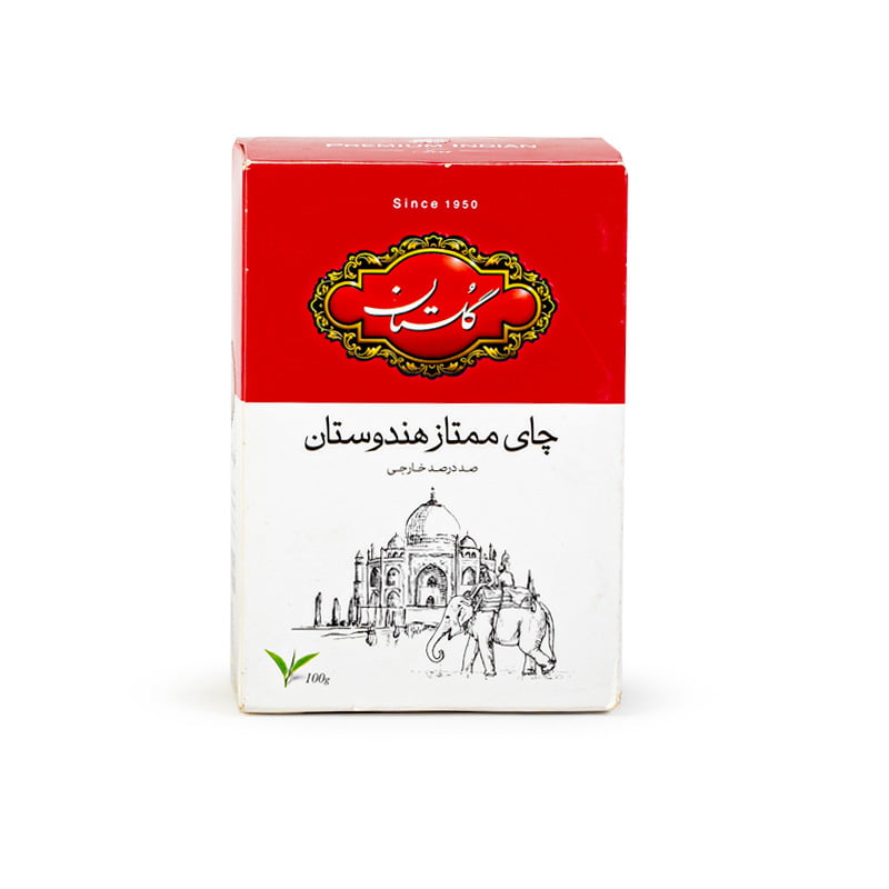 چای هندوستان 100 گرمی گلستان