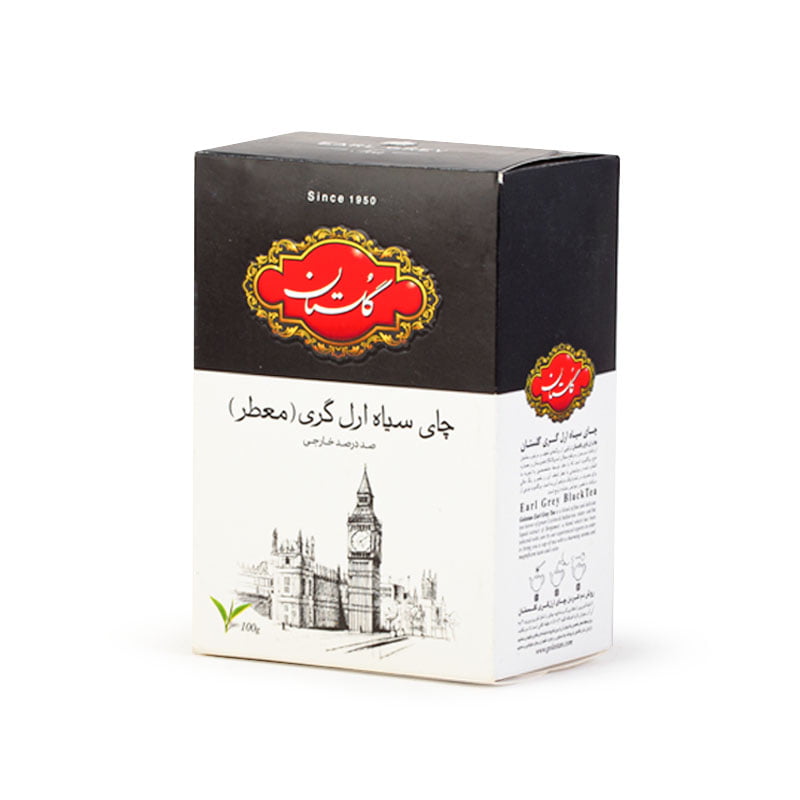 چای سیاه معطر 100 گرمی گلستان