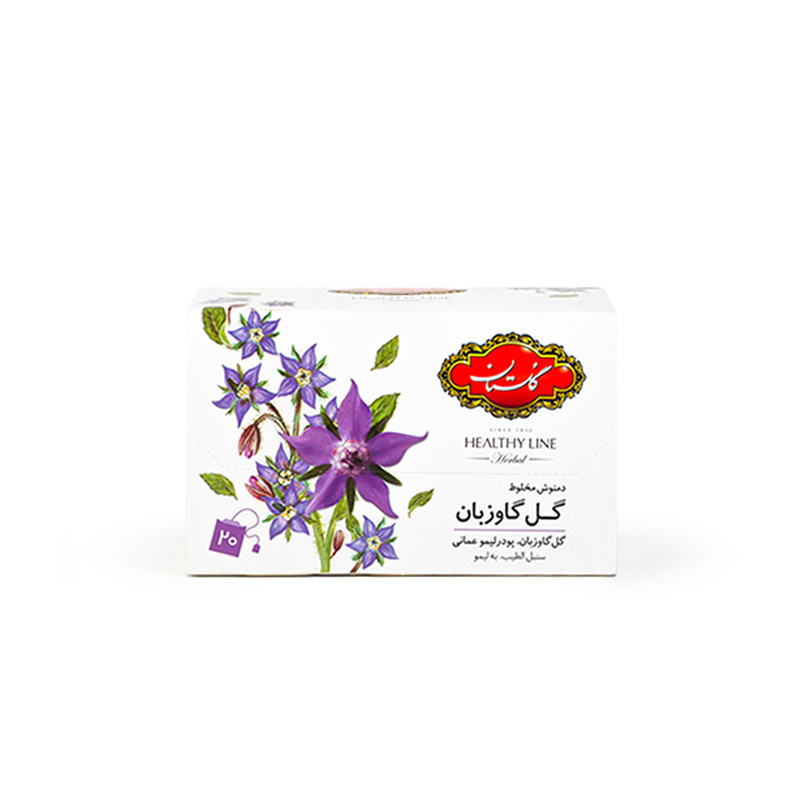 دمنوش گل گاو زبان 20 عددی گلستان