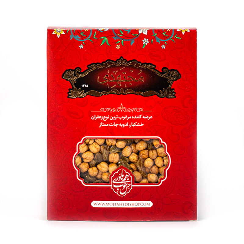 نخود و کشمش 250 گرمی کادویی مجتهدی 1