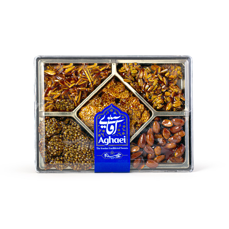 سوهان عسلی 5 مغز خجسته آقایی